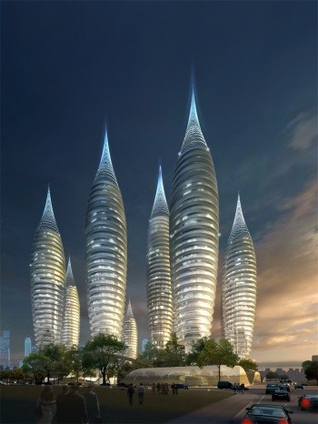 建筑效果图全模一键渲染场景 vol.21