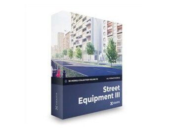 CGAxis  Street Equipment III  Vol 113 街道设备3D模型