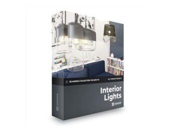 CGAxis Interior Lights V 3D Models Vol 114 室内灯具3D模型