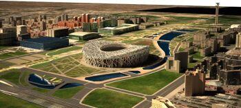 国家体育馆 鸟巢3D模型 Beijing National Stadium 3D model