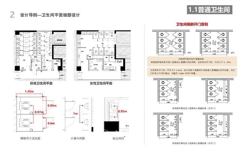 商业空间卫生间母婴室设计专题丨标准手册丨427m