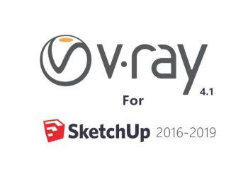 vray4.1 for sketchup「草图大师2016/2017/2018/2019渲染器」顶渲简体中文版