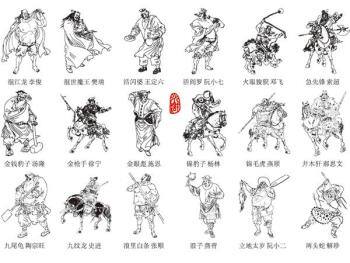 AI矢量古风人物素材（JPG,AI,CDR格式）