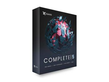 CGAxis Complete 5 电子产品和树木食物和家具C4D模型合集