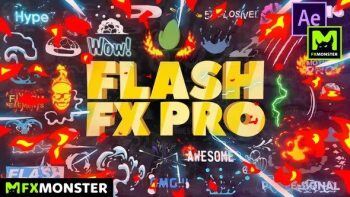 [AE脚本] Videohive Flash FX Pro – Animation Constructor