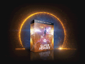 Bigfilms Blockbuster Vol 2 SUPERHEROES Pack  242个超级英雄魔法能量电流雷电火焰传送门电影特效合成动画