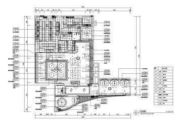鑫客家经典客家菜馆装修施工图+效果图