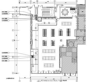 [江苏] 现代老字号+文创餐饮装修施工图2020