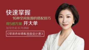 软装色彩搭配高级设计课 快速掌握16种空间氛围的搭配技巧