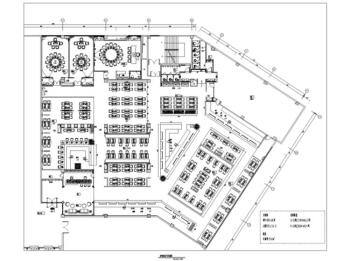 [福建]泉州海鼎荟新中式餐饮空间施工图+效果图