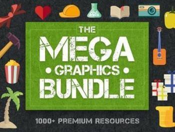 The Mega Graphics Bundle with 1000+ Premium Resources