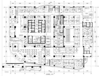 [上海]JFR设计 V-SHOW概念店KTV室内装修高清效果图+CAD施工图+家具图纸+物料书