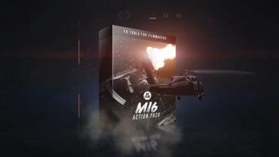 456个动作电影枪口闪光瞄准射击破坏弹孔血液特效动画 Bigfilms – MI6 Action Pack