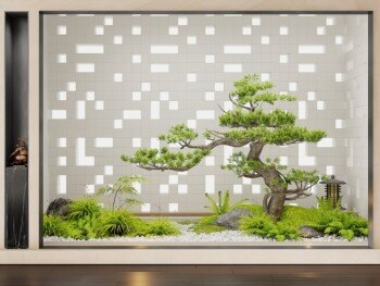 室内造景3D模型