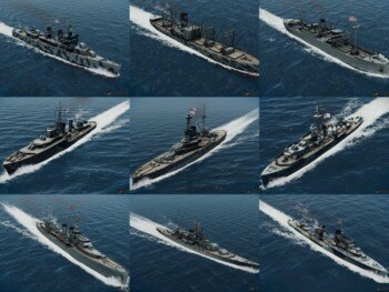 141艘军舰航母潜艇3D模型合集 141 ships 3d models