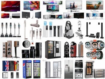 3DSky Pro 120套家用电器数码电子产品3D模型合集