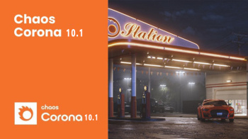 Corona 10.1 渲染器中文汉化一键安装版 + 材质库