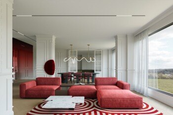 19套客餐厅卧室3D模型场景合集 3D Max 2024+CR12.1