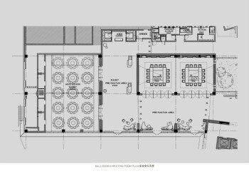室内公装设计 CAD 平立面施工图+效果图实景全套资料合集
