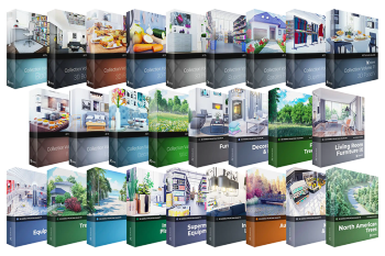 CGAxis 120卷3D模型合集 CGAxis – Models Mega Archive 120 pack