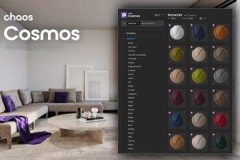 Chaos Cosmos 材质预设资源库完整版（更新至 2025 年 7 月）适用 3Ds Max+Maya