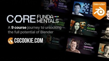 【中文字幕】Blender 建模贴图材质灯光模拟动画绑定合成新手基础教程 9套合集