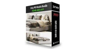 3DSky Pro 3D模型合辑2025年8月第1季 | 450套 | 21.7GB