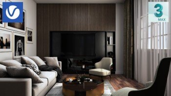 3ds Max快速高效制作逼真的室内效果图教程