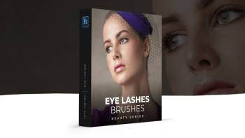 睫毛 Photoshop 画笔 Eye Lashes Photoshop Brushes