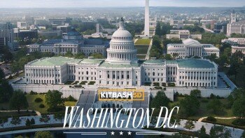 华盛顿特区3d模型 KitBash3D – Washington DC