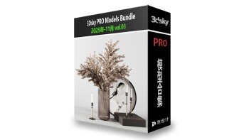 3DSky Pro 3D模型合辑2025年11月第3季 | 400套 | 14GB