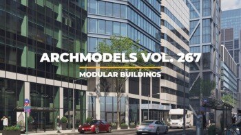 模块化建筑3D模型 Evermotion – Archmodels vol. 267